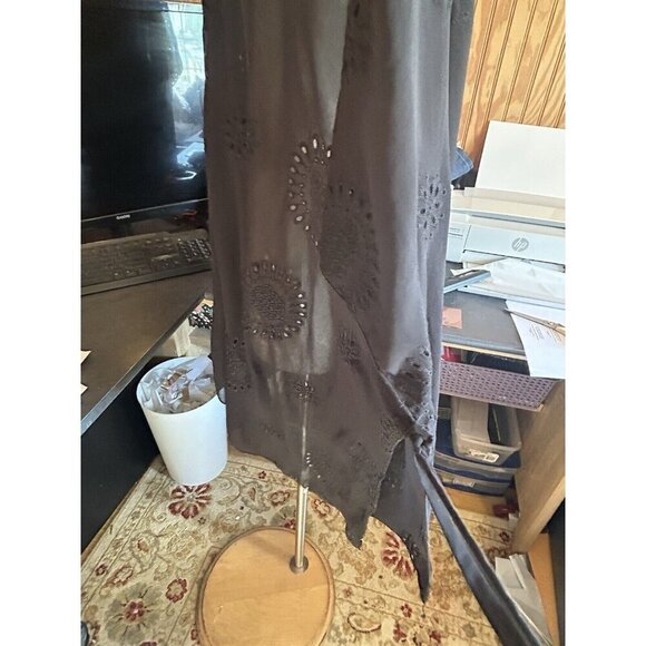 Torrid Women's Plus Size One Size Black Cover Up Open Eyelet Swim - Picture 6 of 10